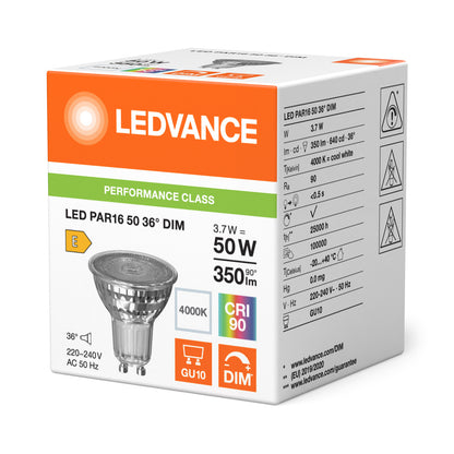 LED downlight 3.7W IP20 4000K 36° – zápustné LED svietidlo LEDVANCE