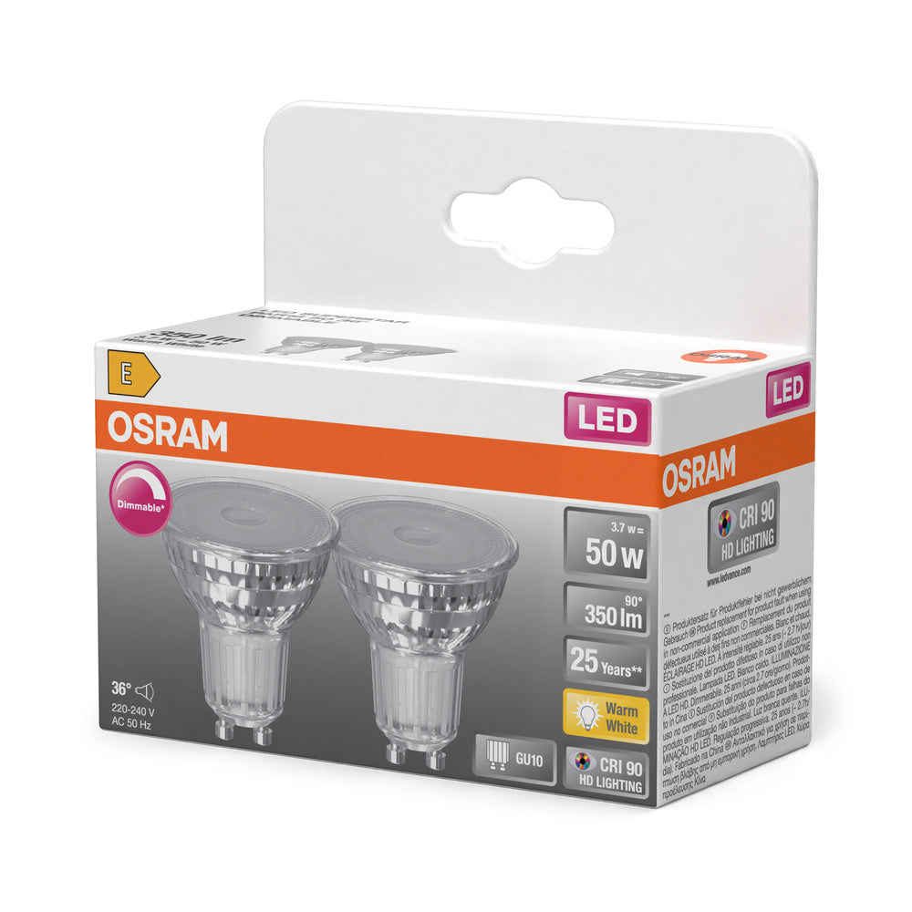 LED downlight 3.7W IP20 2700K 36° – zápustné LED svietidlo OSRAM