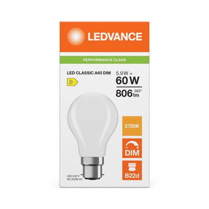 LED stropné svietidlo 5.9W IP20 2700K 300° – stropné LED svietidlo LEDVANCE