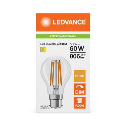 LED stropné svietidlo 5.9W IP20 2700K 300° – stropné LED svietidlo LEDVANCE