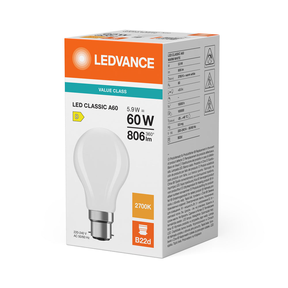 LED stropné svietidlo 5.9W IP20 2700K 300° – stropné LED svietidlo LEDVANCE