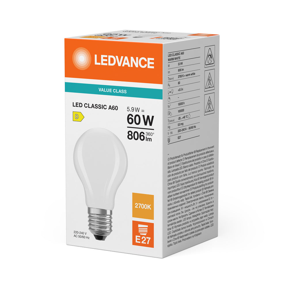 LED stropné svietidlo 5.9W IP20 2700K 300° – stropné LED svietidlo LEDVANCE