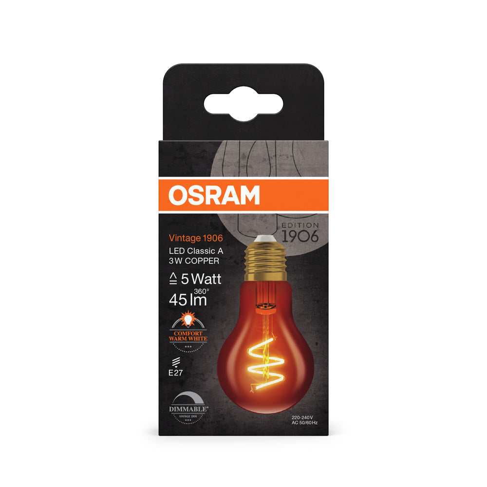 LED stropné svietidlo 3W IP20 1800K 300° – stropné LED svietidlo OSRAM