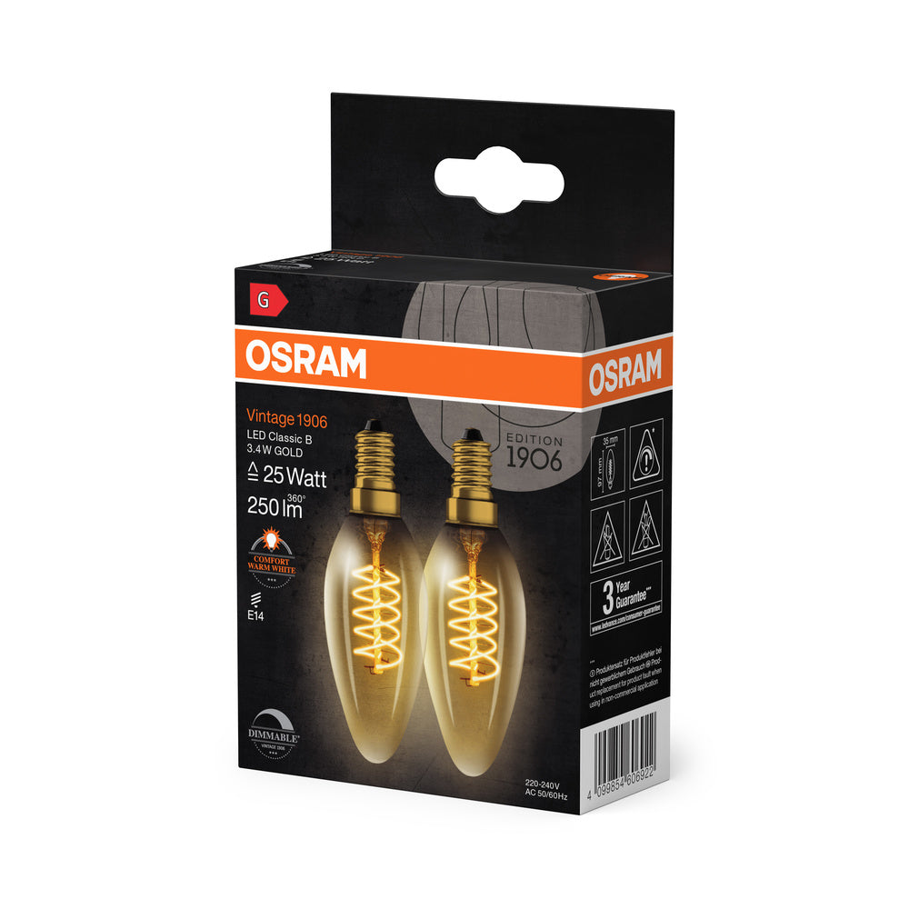 LED stropné svietidlo 3.4W IP20 2200K 320° – stropné LED svietidlo OSRAM