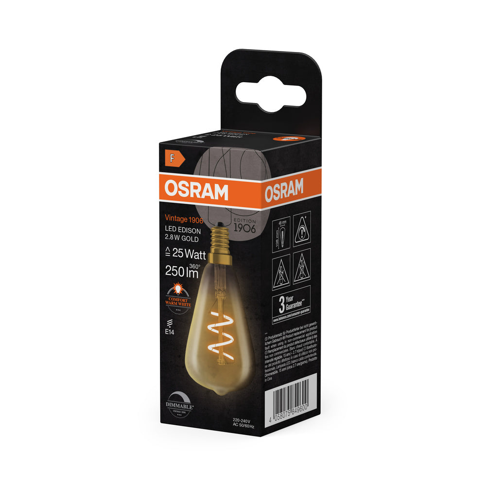 LED stropné svietidlo 2.8W IP20 2200K 320° – stropné LED svietidlo OSRAM