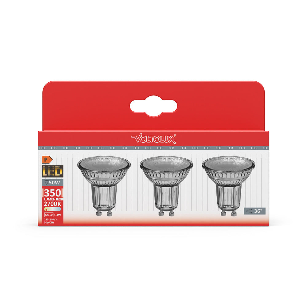LED downlight 4.3W IP20 2700K 36° – zápustné LED svietidlo VOLTOLUX