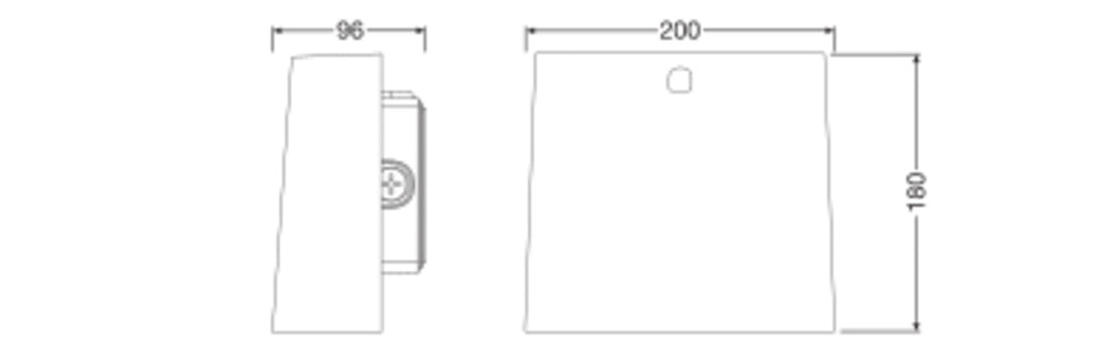 LED nástenné svietidlo 20W IP66 3000K 55° – nástenné LED svietidlo LEDVANCE