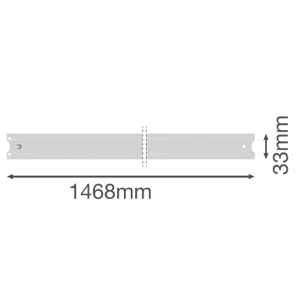 LED prachotesné svietidlo 39.33W 3000K 120° – priemyselné prachotesné svietidlo LEDVANCE