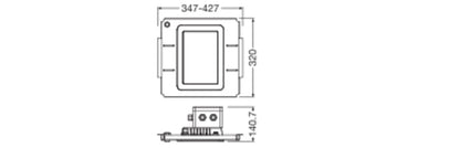 LED pouličné osvetlenie 60W IP66 3000K 50° – pouličné LED svietidlo LEDVANCE