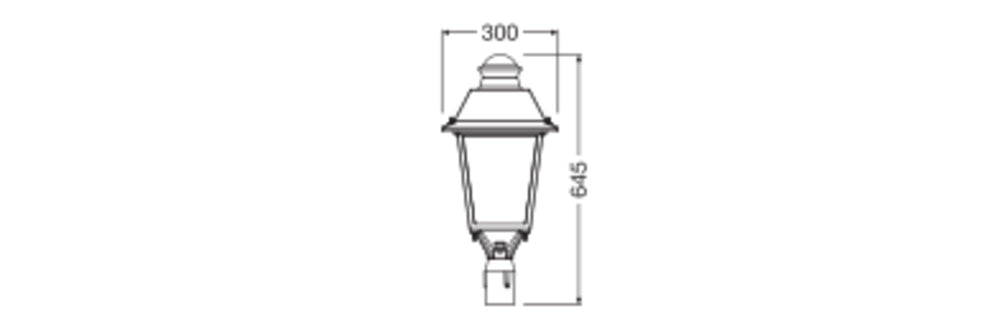 LED pouličné osvetlenie 40W IP66 4000K 140° – pouličné LED svietidlo LEDVANCE