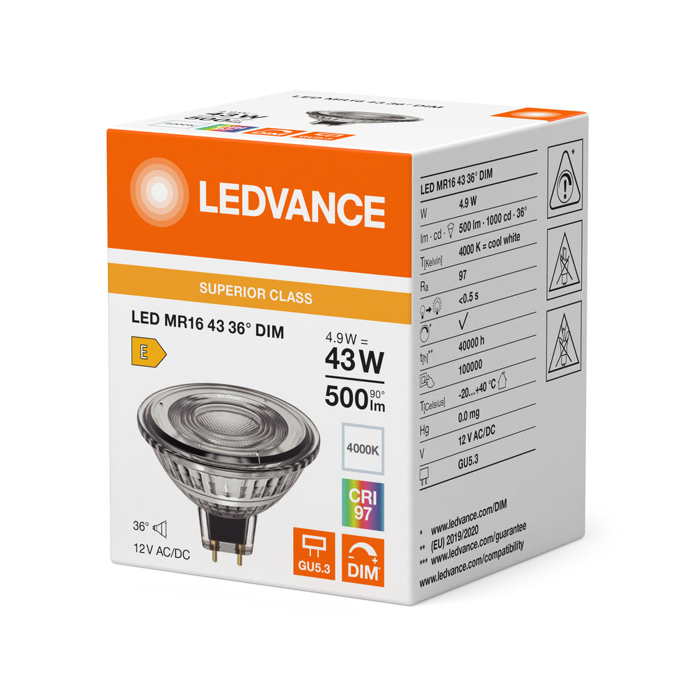 LED stropné svietidlo 4.9W IP20 4000K 36° – stropné LED svietidlo LEDVANCE