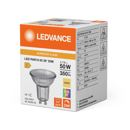 LED downlight 3.7W IP20 3000K 36° – zápustné LED svietidlo LEDVANCE