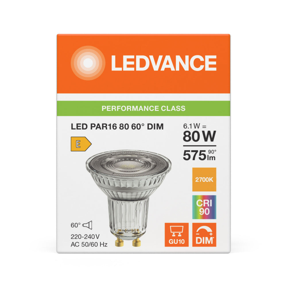 LED downlight 6.1W IP20 2700K 60° – zápustné LED svietidlo LEDVANCE