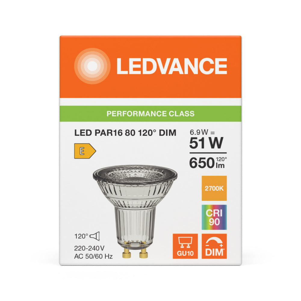 LED downlight 6.9W IP20 2700K 120° – zápustné LED svietidlo LEDVANCE