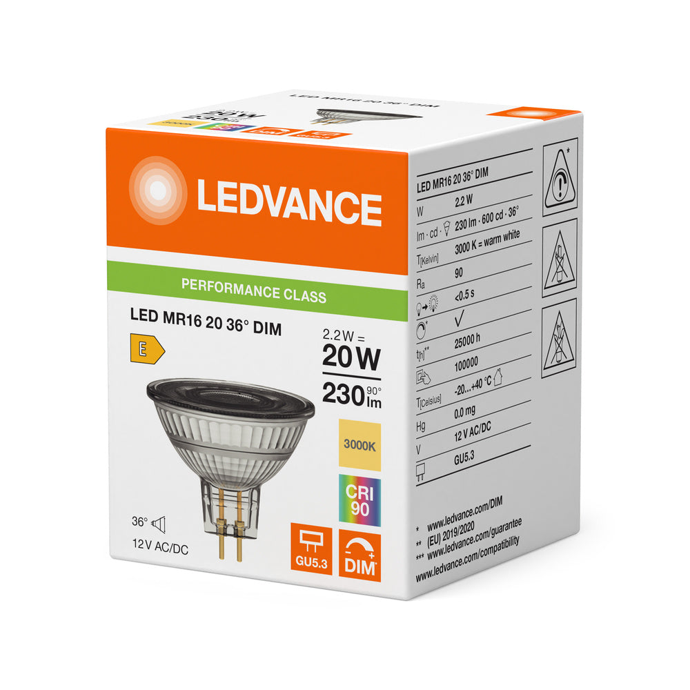 LED stropné svietidlo 2.2W IP20 3000K 36° – stropné LED svietidlo LEDVANCE