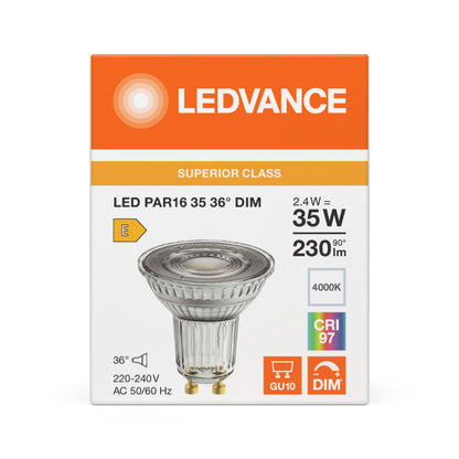 LED downlight 2.4W IP20 4000K 36° – zápustné LED svietidlo LEDVANCE