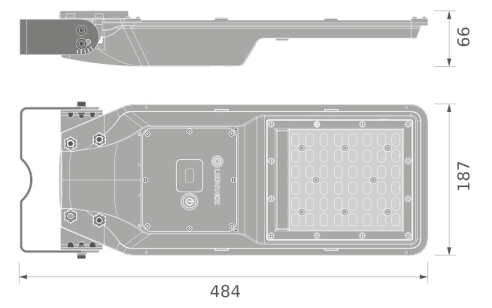 LED pouličné osvetlenie 5W IP65 6500K 85° – pouličné LED svietidlo LEDVANCE