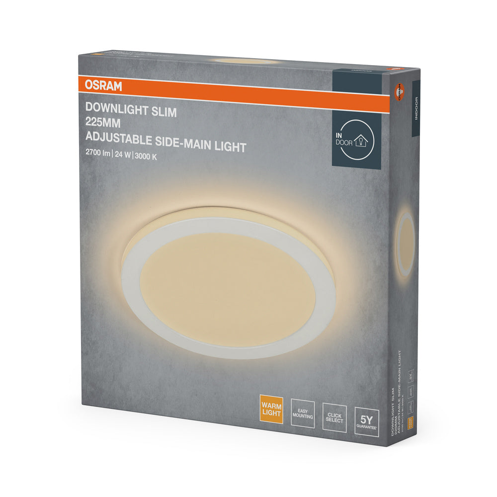 LED downlight 24W IP20 3000K 120° – zápustné LED svietidlo OSRAM