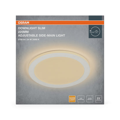 LED downlight 24W IP20 3000K 120° – zápustné LED svietidlo OSRAM