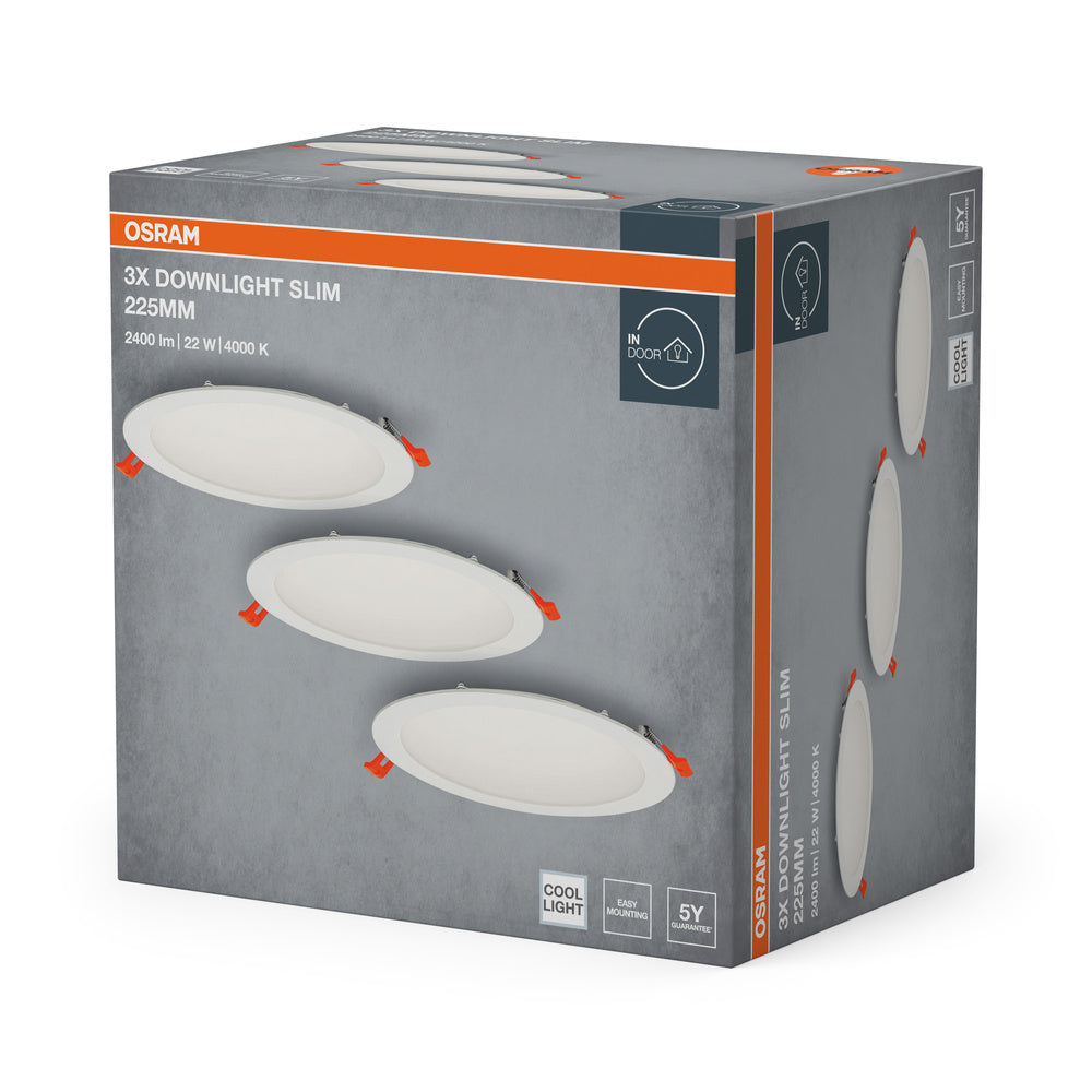 LED downlight 22W IP20 4000K 120° – zápustné LED svietidlo OSRAM