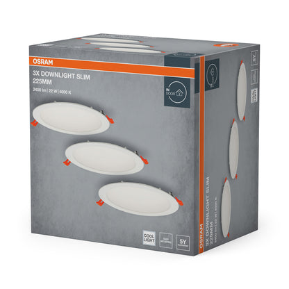 LED downlight 22W IP20 4000K 120° – zápustné LED svietidlo OSRAM
