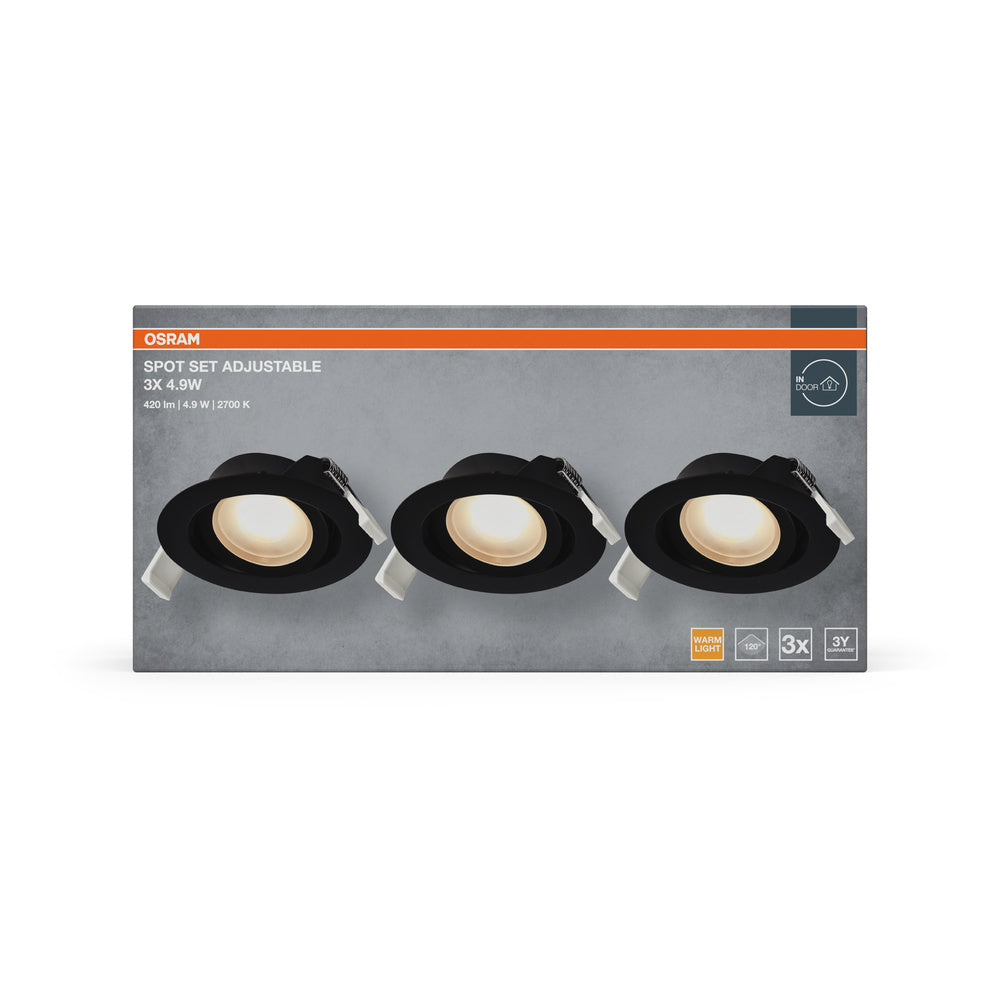 LED stropné svietidlo 4.90W IP20 2700K 120° – stropné LED svietidlo OSRAM