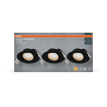 LED stropné svietidlo 4.90W IP20 2700K 120° – stropné LED svietidlo OSRAM
