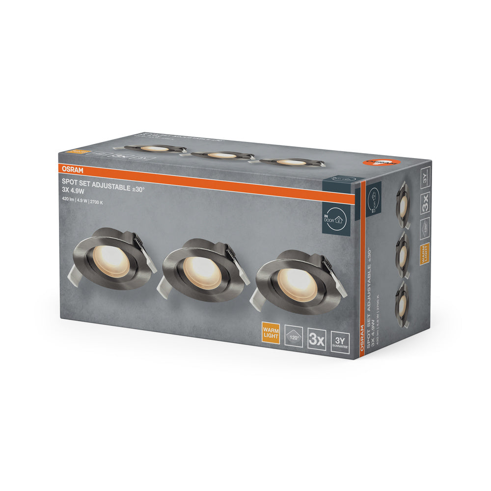 LED stropné svietidlo 4.90W IP20 2700K 120° – stropné LED svietidlo OSRAM