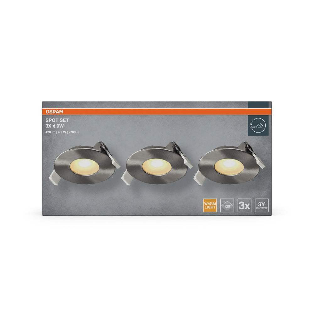 LED stropné svietidlo 4.90W IP20 2700K 120° – stropné LED svietidlo OSRAM