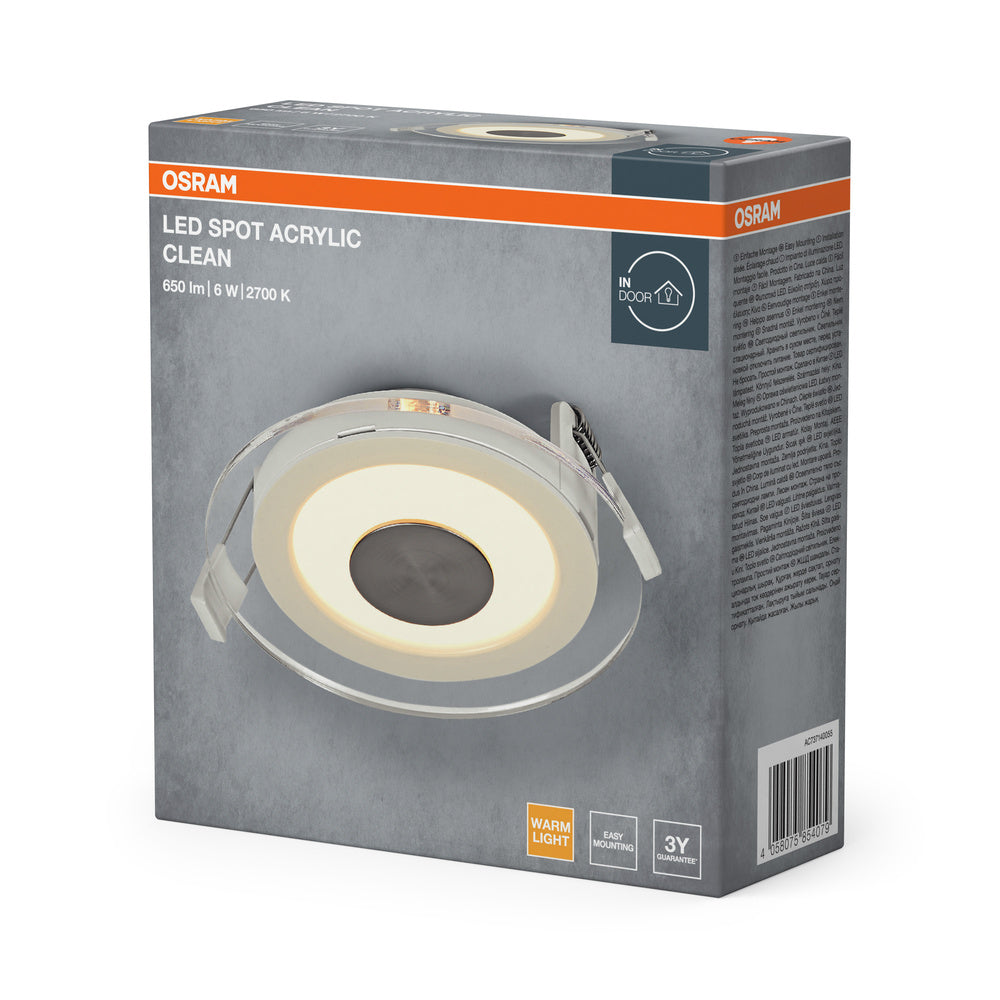 LED stropné svietidlo 6W IP20 2700K 120° – stropné LED svietidlo OSRAM
