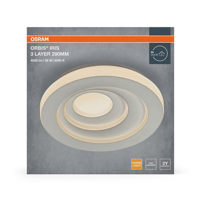 LED stropné svietidlo 36W IP20 3000K – stropné LED svietidlo OSRAM