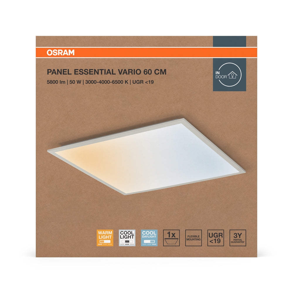 LED panel 50W IP20 6500K 110° – LED stropný panel OSRAM