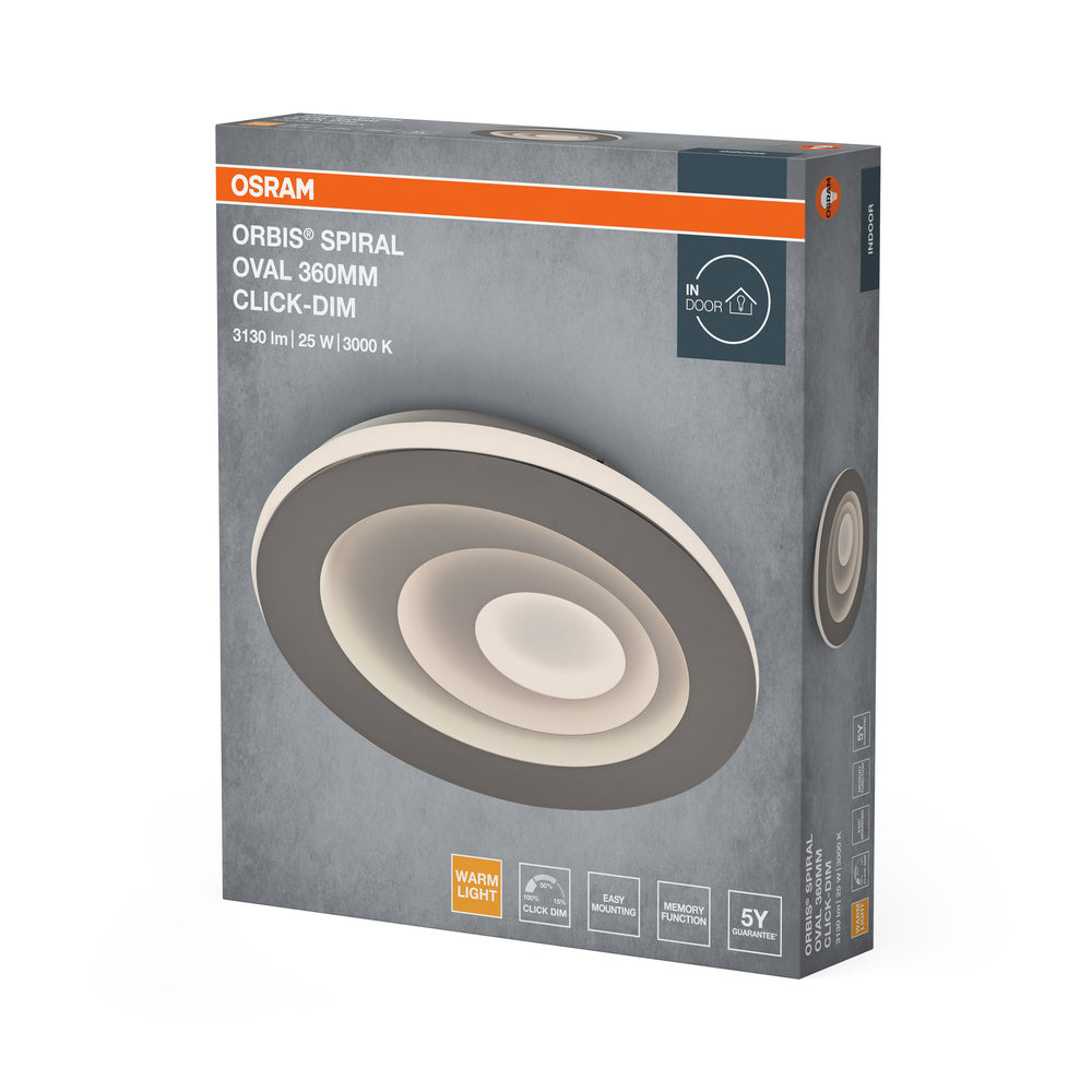 LED stropné svietidlo 25W IP20 3000K – stropné LED svietidlo OSRAM