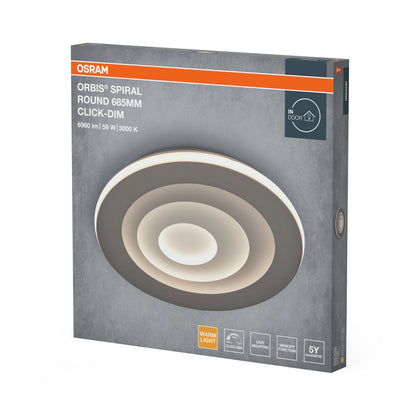 LED stropné svietidlo 59W IP20 3000K – stropné LED svietidlo OSRAM