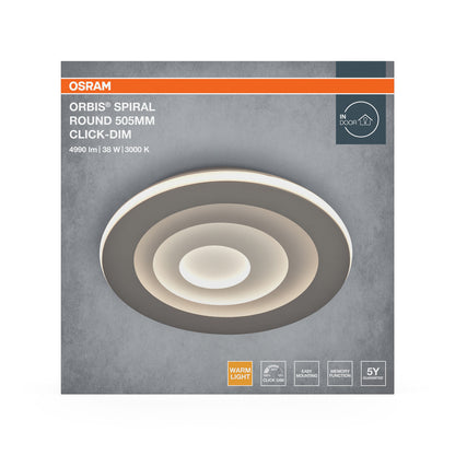 LED stropné svietidlo 38W IP20 3000K – stropné LED svietidlo OSRAM