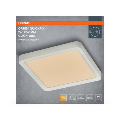 LED stropné svietidlo 20W IP20 3000K 115° – stropné LED svietidlo OSRAM