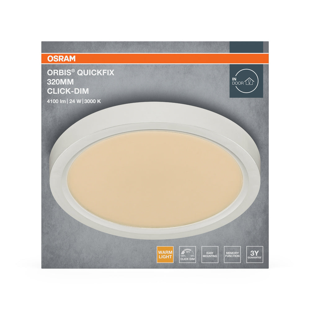 LED stropné svietidlo 24W IP20 3000K 115° – stropné LED svietidlo OSRAM