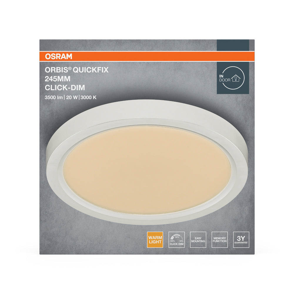 LED stropné svietidlo 20W IP20 3000K 115° – stropné LED svietidlo OSRAM