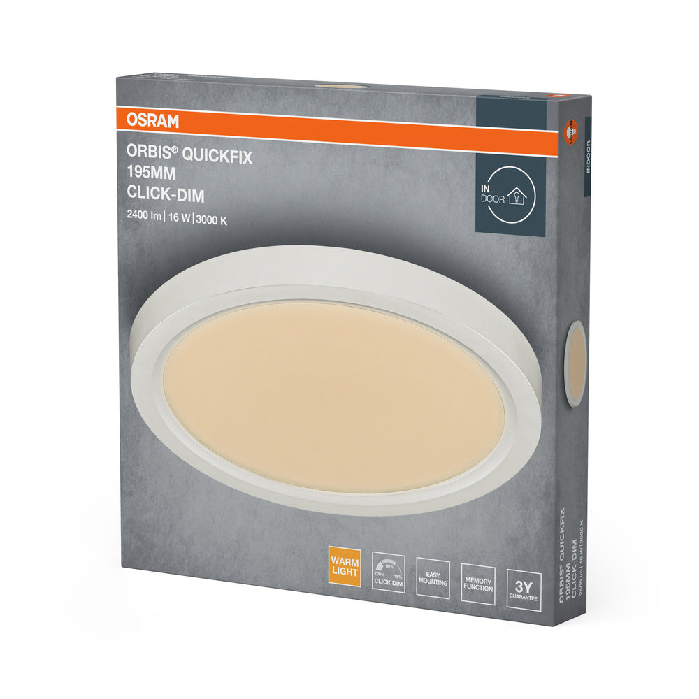 LED stropné svietidlo 16W IP20 3000K 115° – stropné LED svietidlo OSRAM