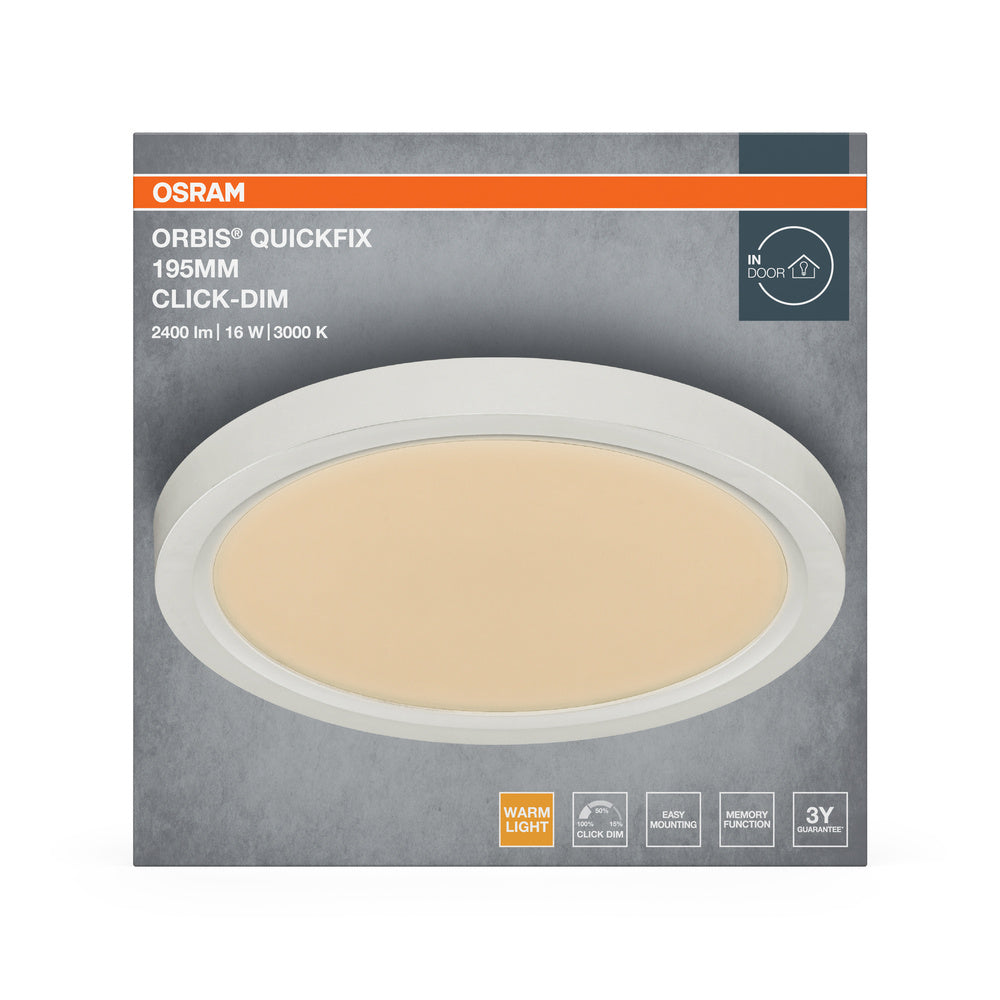 LED stropné svietidlo 16W IP20 3000K 115° – stropné LED svietidlo OSRAM