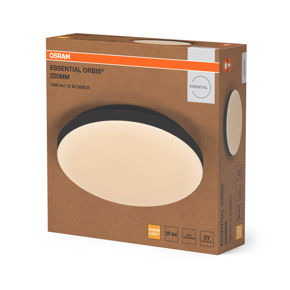 LED stropné svietidlo 12W IP44 3000K 120° – stropné LED svietidlo OSRAM