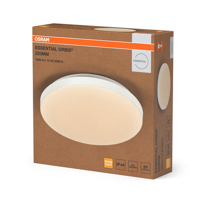 LED stropné svietidlo 12W IP44 3000K 120° – stropné LED svietidlo OSRAM