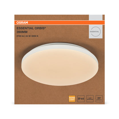 LED stropné svietidlo 24W IP44 3000K 120° – stropné LED svietidlo OSRAM
