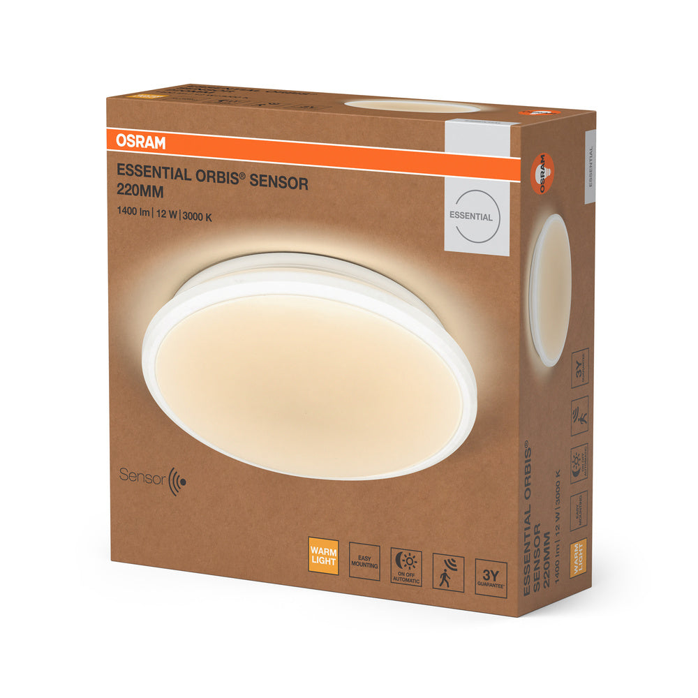 LED stropné svietidlo 12W IP20 3000K 120° – stropné LED svietidlo OSRAM