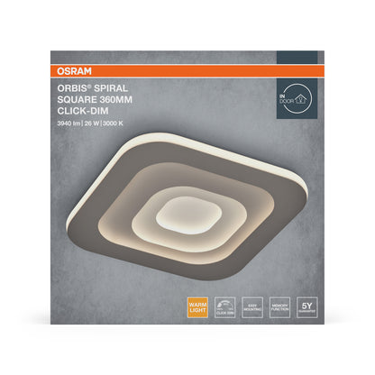 LED stropné svietidlo 26W IP20 3000K – stropné LED svietidlo OSRAM