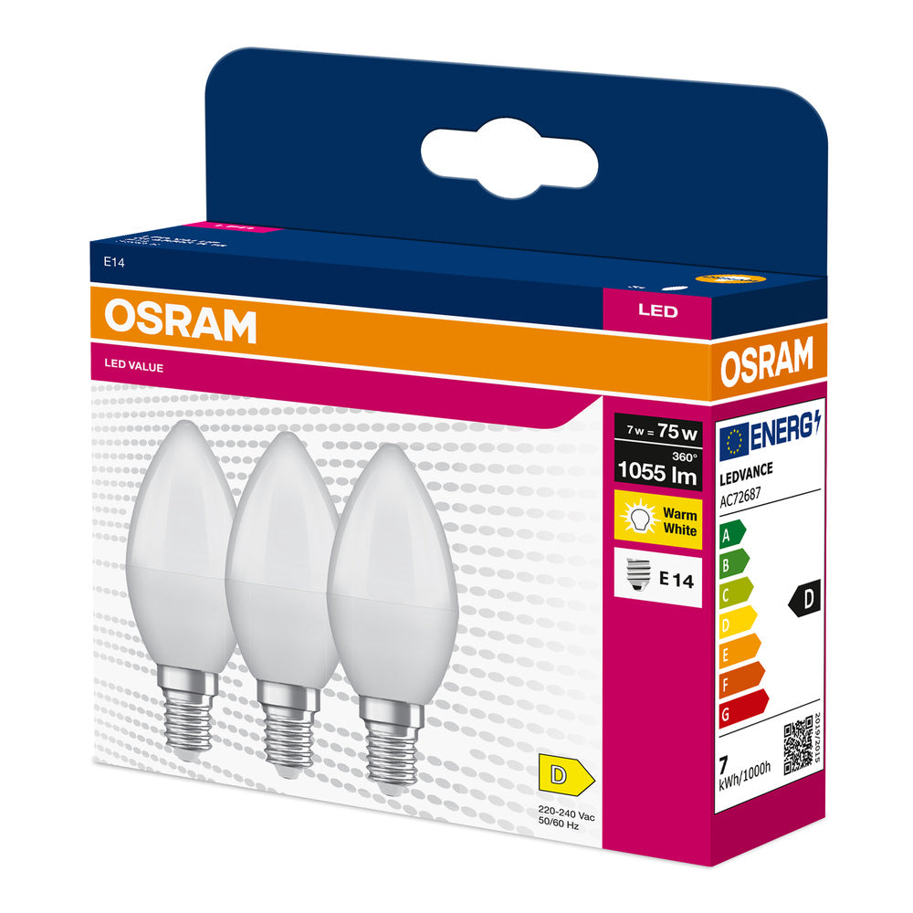 LED stropné svietidlo 7W IP20 2700K 220° – stropné LED svietidlo OSRAM