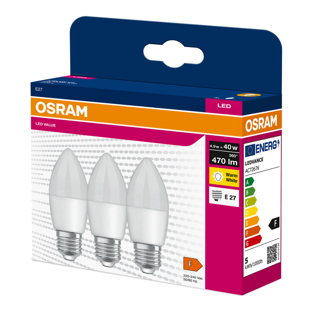 LED stropné svietidlo 4.9W IP20 3000K 220° – stropné LED svietidlo OSRAM