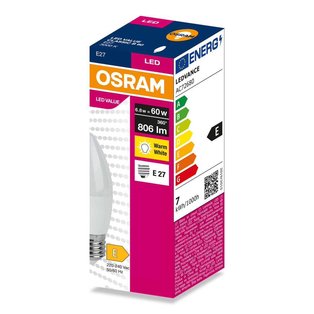 LED stropné svietidlo 6.8W IP20 6500K 220° – stropné LED svietidlo OSRAM