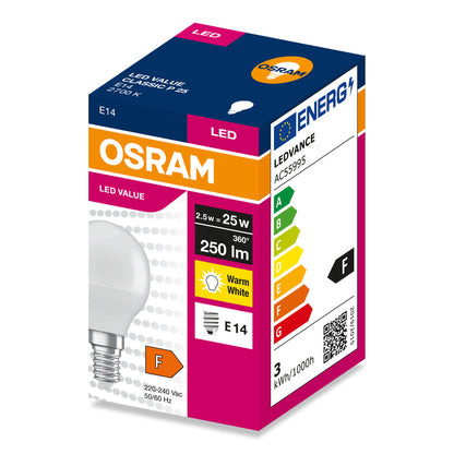 LED stropné svietidlo 2.5W IP20 2700K 150° – stropné LED svietidlo OSRAM