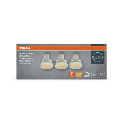 LED downlight 3W IP20 2700K 36° – zápustné LED svietidlo OSRAM